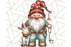 Farmer Gnome Clipart, Cute Farm Gnomes PNG Illustrations Product Image 5