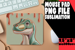 UNIQUE MOUSE MAT INSPIRATIONAL MAGIC, Cute Dino Product Image 1