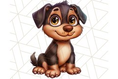 Kids Farm Clipart, Cute Farmer and Farm Animal PNG Product Image 2