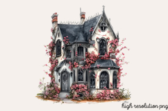 Gothic Pagan Spring Sublimation Clipart PNG Product Image 1