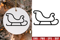 Christmas icon svg, icon png clipart, christmas outline svg Product Image 1