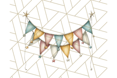 Vintage Carnival Animals Clipart PNG, Retro Circus Elements Product Image 5