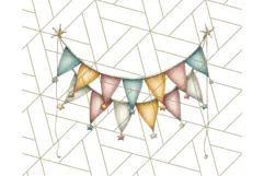 Vintage Carnival Animals Clipart PNG, Retro Circus Elements Product Image 5