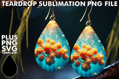 Elegant Teardrop EARRINGS Ideas PNG, 3D Fruits Product Image 1