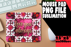 Sweet DESK pad Playful PNG, Love Product Image 1