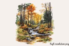 Spring Neutral Blue Clipart PNG Product Image 1