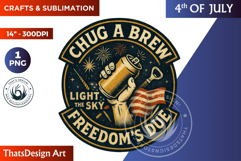4th of July quotes Clipart, Patriotic png, independence day Product Image 1