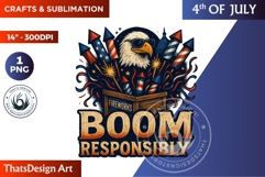 4th of July quotes Clipart, Patriotic png, independence day Product Image 1