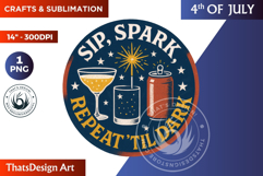 4th of July quotes Clipart, Patriotic png, independence day Product Image 1