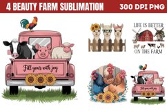 Beauty Farm Sublimation Product Image 1