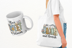 Spring Honey Bees Sublimation PNG Product Image 4