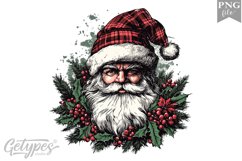 Christmas Santa Clipart Design - High Quality 300 Dpi Product Image 1