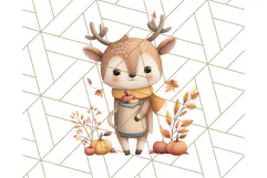 Woodland Apple Orchard Festival PNG Fall Clipart Product Image 5