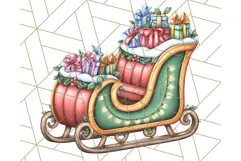 Christmas North Pole Village PNG Clipart, Cute Holiday Art Product Image 5