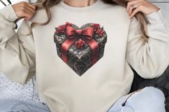 Gothic Valentines Day Sublimation PNG Product Image 1