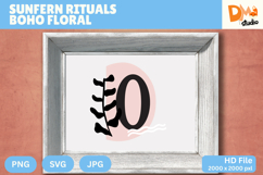 Sunfern Rituals Boho Floral Monogram Product Image 1