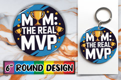 Luminous Ornaments Round Design, Mother's Day Product Image 1