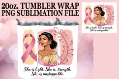 ENCHANTED GIFT 20oz TUMBLER WRAP, Cancer Product Image 1