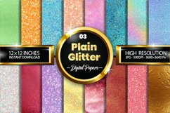 Plain Glitter Digital Papers 03 , Glitter Pattern Product Image 1