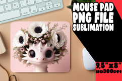 COZY DESK PAD FUN SUBLIMATION, Dragon Product Image 1