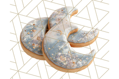 Halloween Cookie Clipart PNG, Spooky Sugar Treat Art Product Image 5