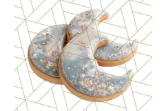 Halloween Cookie Clipart PNG, Spooky Sugar Treat Art Product Image 5