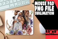 Colorful Canine Companions: Watercolor Mouse Pads Product Image 1