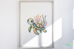 Cottage Ocean Clipart Product Image 5