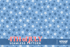 American 4th of July Patriotic Stars Seamless Pattern Bundle Product Image 8
