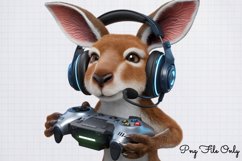 Gamer Animals Clipart PNG Product Image 1