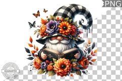 Halloween Gnome Sublimation - Clipart PNG Design Product Image 1