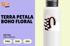 Terra Petala Boho Floral Monogram Product Image 1