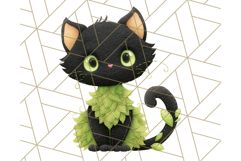 Kawaii Halloween Clipart Cute Kids and Candy Elements Png Product Image 5