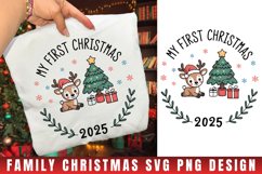 Our Frist Christmas In Our Home Svg | Christmas svg | Svg Product Image 1
