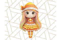 Halloween Whimsy Clipart, Cute Costume PNG Graphics Product Image 5