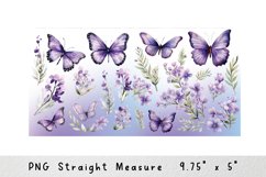 Flower Can Glass Wrap 16 Oz Libbey Can Sublimation Product Image 2