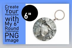 Mystical Geode Magic: Sublimation Keychain Product Image 1