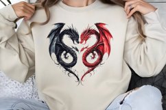 Gothic Valentines Day Clipart PNG Product Image 1