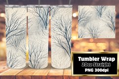 Snowy Delights Tumbler Wrap - Christmas Theme 20oz Product Image 1