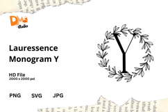 Lauressence Monogram Product Image 1