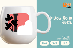 Willow Boho Floral Monogram Product Image 1