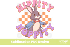 Easter Sublimation PNG Bundle Bunny Chick Farm Hip Hop Joy Product Image 7