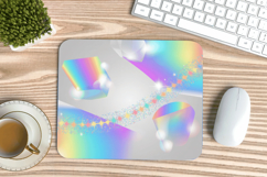 Happy New Year PNG Mouse Pad,Festive New Year's Eve 2026 PNG Product Image 1