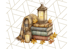 Cozy Fall Clipart PNG Autumn Cozy Elements Product Image 5