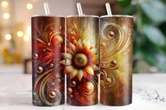 Flowers Tumbler Wrap | Sublimation | Tumblers Product Image 1