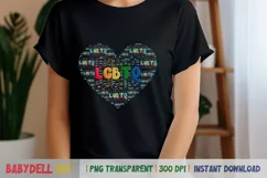 LGBTQ Sublimation PNG - Pride Digital Download Product Image 2