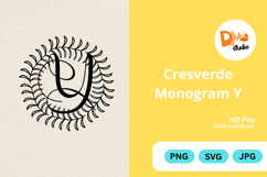Cresverde Monogram Product Image 1