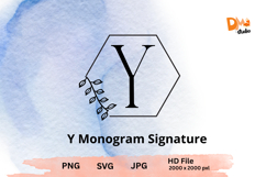 Monogram Signature Product Image 1