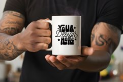 15 oz Mug MockUp, Man Mug Mockup, Ceramic Mug Mockup Product Image 1