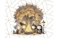 Whimsy Woods Harvest Festival Clipart PNG Files Product Image 5